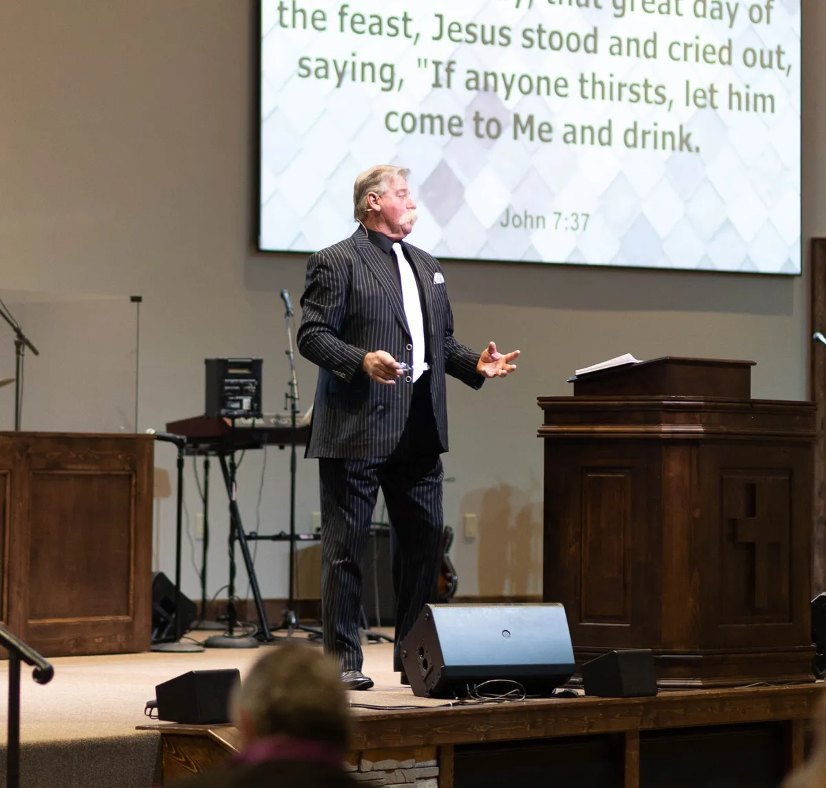 Pastor Message Calvary Christian Center Church in Oakwood, TX (1)
